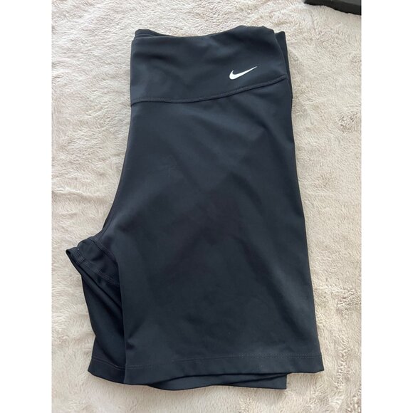 Nike Dri-Fit Womens Black Compression Shorts XL Athletic Workout Activewear - Picture 8 of 9